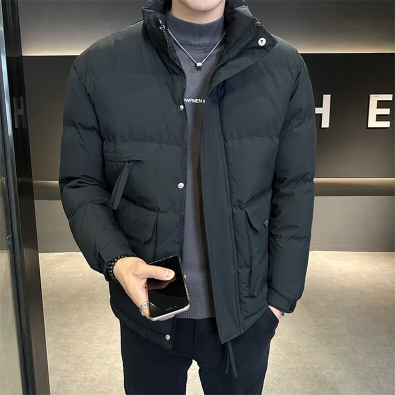 冬季工装潮流加厚韩版棉衣外套棉服小伙店主风MY923特P75,男装棉衣,星座301B-1