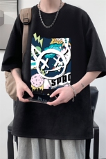 麂皮绒短袖t恤男大码半袖男JD82275-P25，男装T恤，电商A040