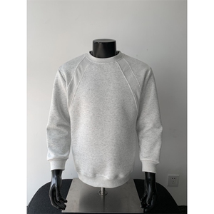 WY805-尺码M-3XL-特P26-美式解构拼接长袖打底衫宽松休闲上衣图片