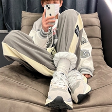 2024冬季重磅棉绒加绒加厚休闲男束脚裤313A-1-NK72-P65控78，男装休闲裤，星座808A-1
