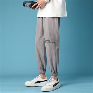 夏季日系轻薄型棉麻休闲裤DK7302-P30控58图片