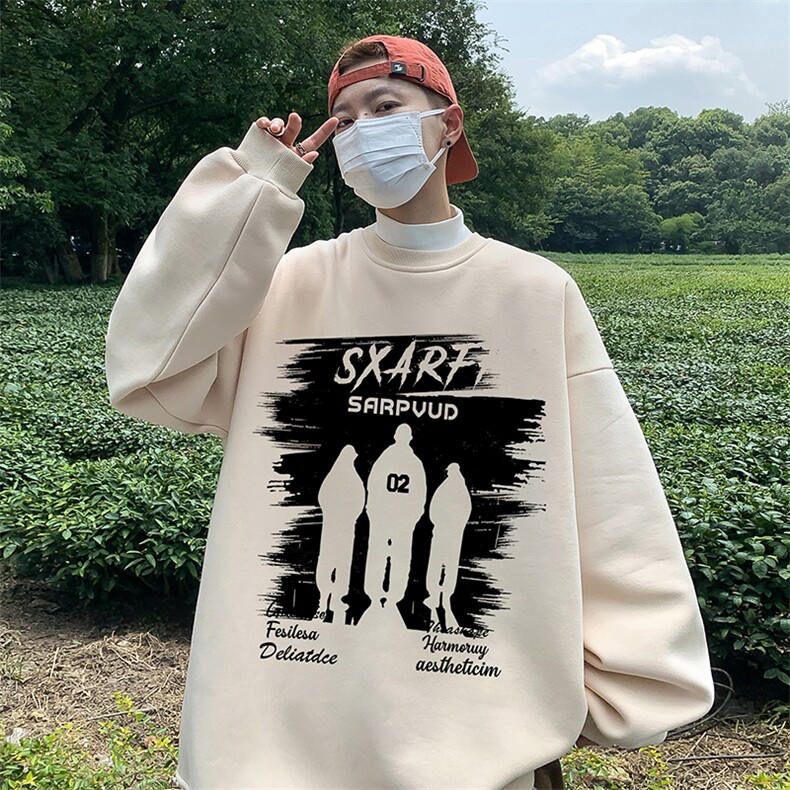 直播360克重磅美式印花卫衣Y209特P28 同步供应华棉品质P38特图片