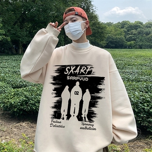 直播360克重磅美式印花卫衣Y209特P28 同步供应华棉品质P38特图片