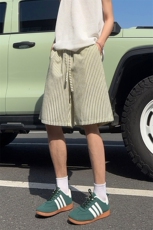 B221美式ins高街暗黑条纹短裤五分裤LK25471-特P18控38，男装牛仔裤，电商B221