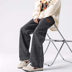 8XL-M特大码牛仔裤男宽松直筒裤子加肥加大码K908P50控68，男装牛仔裤，电商D206-1