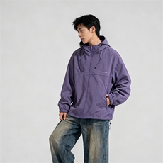 JK727-P46新款现货户外连帽夹克男冲锋衣外套，男装夹克，星座1204
