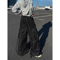 松弛舒适随性高级感个性长裤情侣时尚潮款百搭个性休闲裤K865P70，男装休闲裤，电商A102B