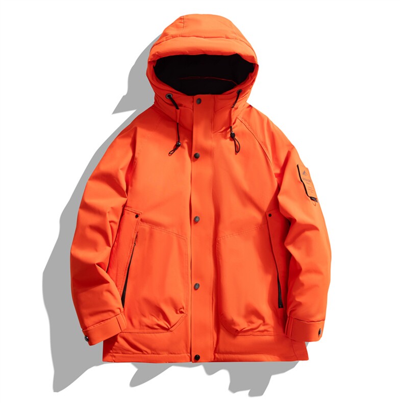 新款情侣款休闲户外90绒户外羽绒服控价279-613B-8018-P210图片