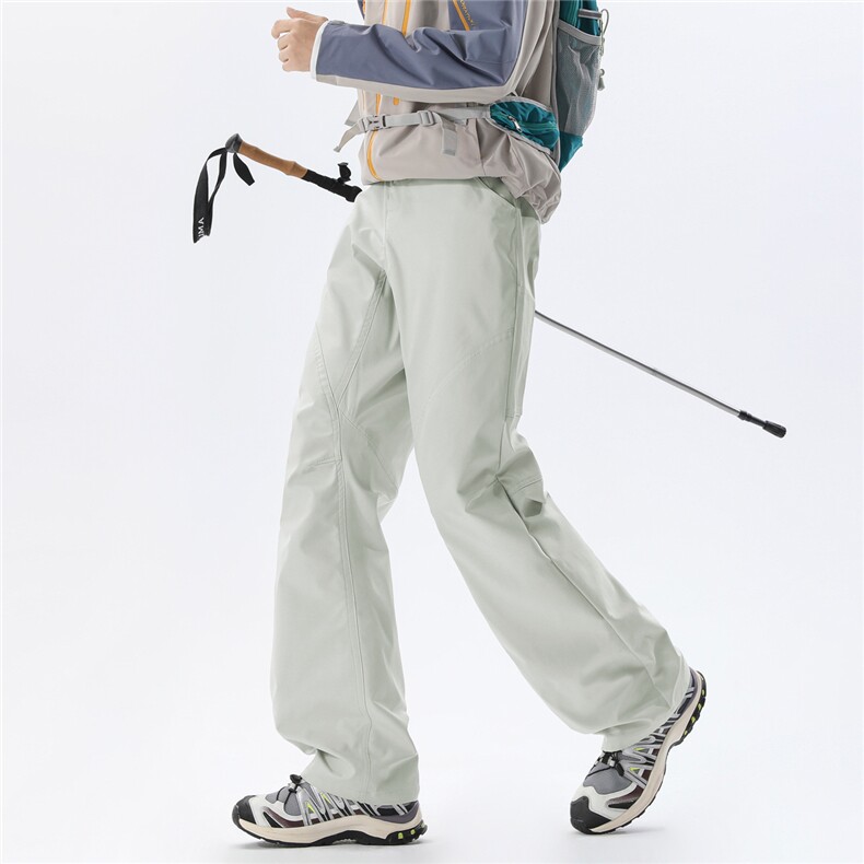 美式户外褶皱设计冲锋裤男防风徒步登山裤子防水耐磨CF157-P50，男装休闲裤，星座310A-4