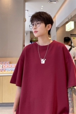 230g重磅纯棉!夏季短袖t恤男半袖男NT196-特P19控38，男装T恤，电商B367