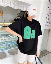 时尚潮流休闲大版T恤，女装T恤，泽妤