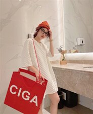 百搭休闲中长款T恤，女装T恤，麦缇诺