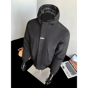 冬季冲锋棉衣男加厚加棉户外棉服棉袄连帽刺绣潮A266-MY8011-P75图片