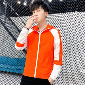 夏季男士防晒衣新款帅气外套男潮流青少年个性薄款防晒服V99图片