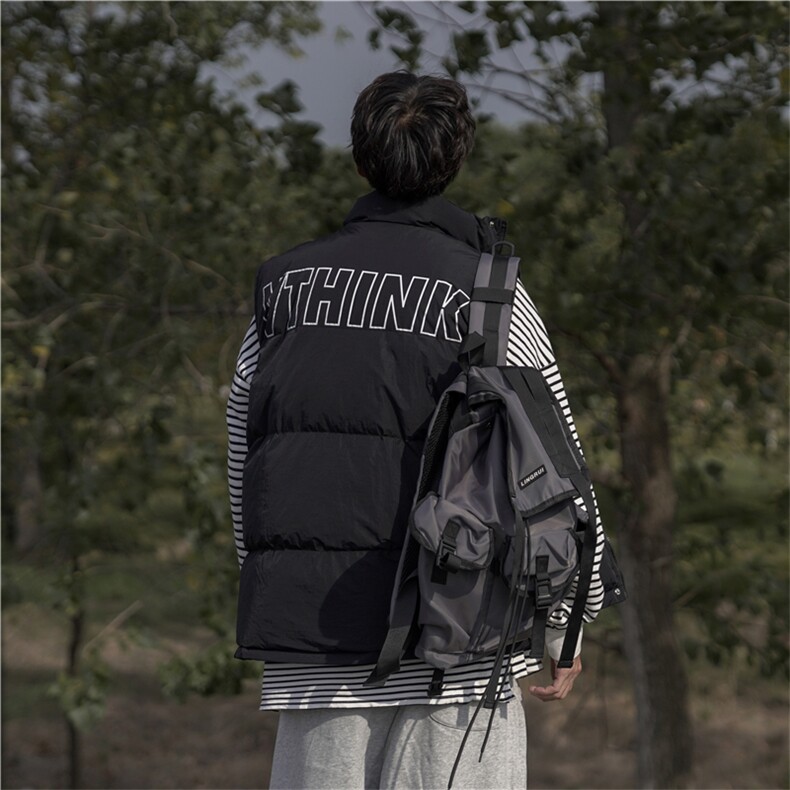 高品质cityboy冬季宽松大码棉马甲背心外套A0173002P85,男装背心/马甲,电商A017