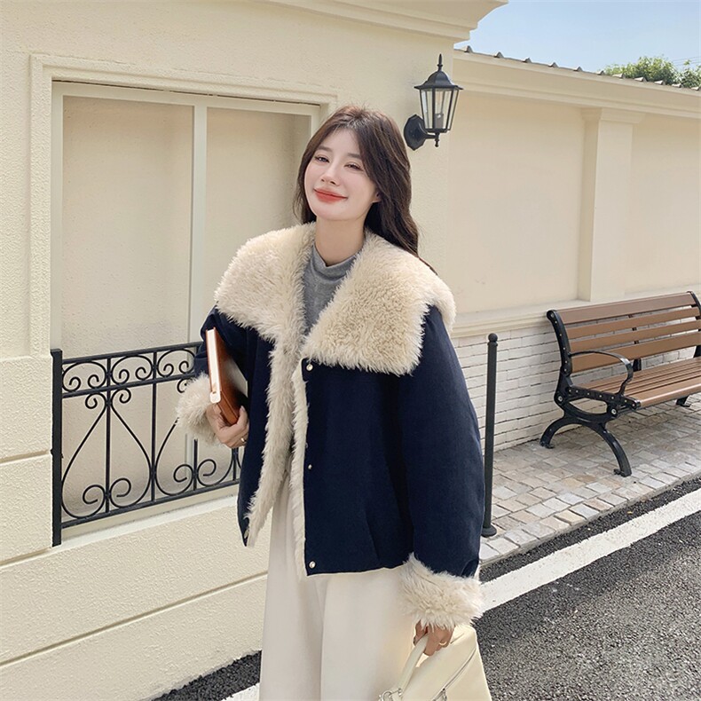 新款。派克服2B113-2548-P225-K338,女装皮草,2B113