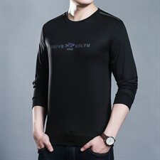 C2011钱塘2020-2秋冬新款男士卫衣大货高品质圆领长袖T恤P42，男装卫衣，钱塘207-2