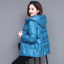 2023冬季新款时尚百搭温暖舒适加厚保暖棉服，女装棉衣/棉服，姿萝菲