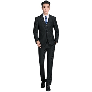 87881-3男士春季新款修身商务青年西装绅士三件套西服P220图片