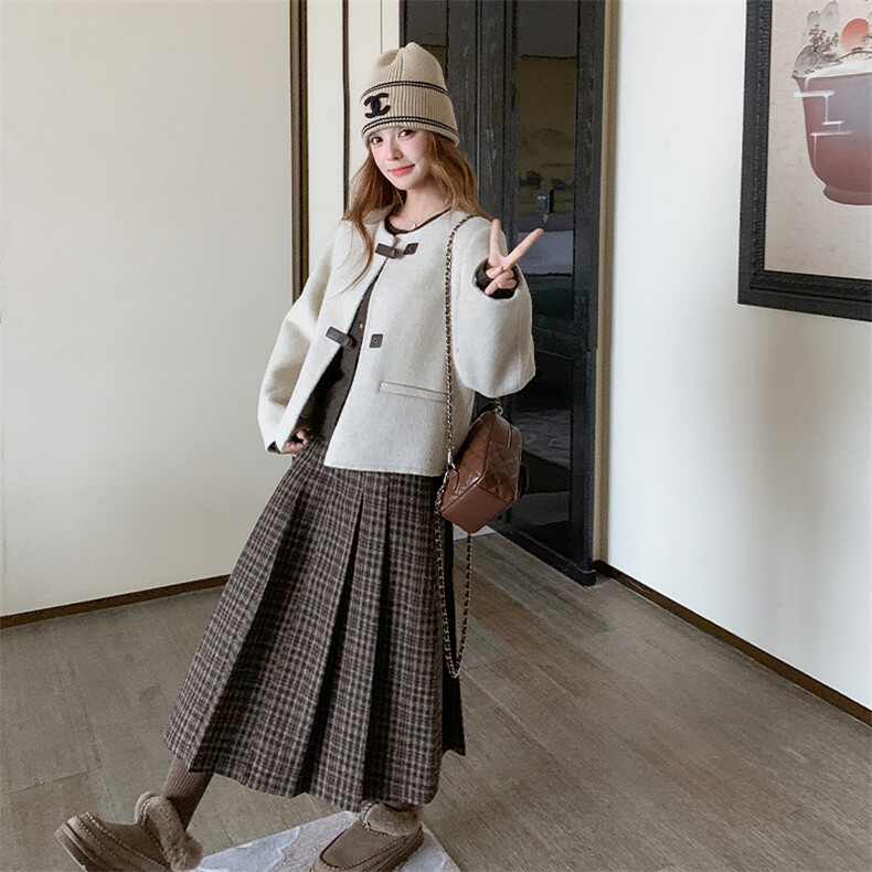 新品毛呢外套761-P185-K288,女装毛呢外套,2C108