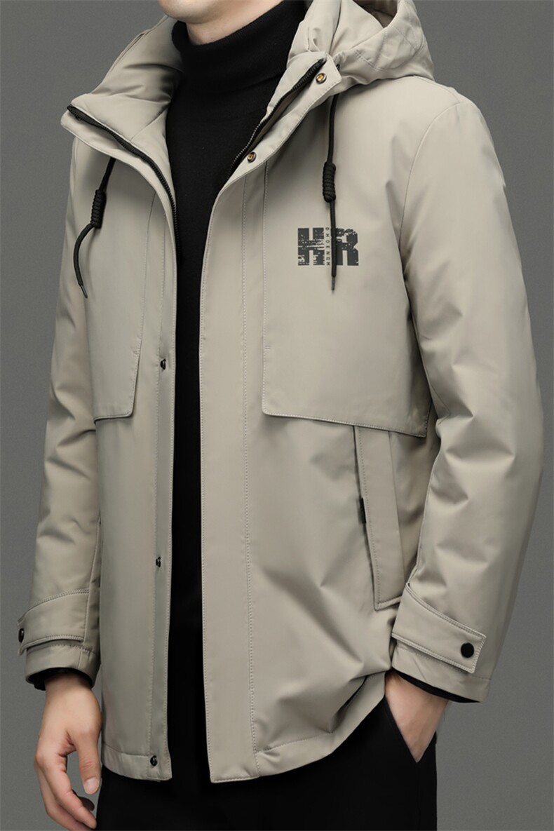 BEYR815钱塘2020-2商务休闲简约中年男士冬季厚款百搭羽绒服P280,男装羽绒服,钱塘207-2