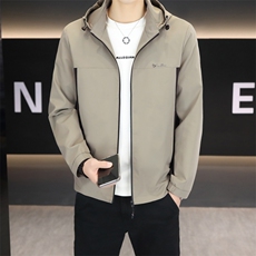 秋季夹克男高品质连帽外套型男商务休闲百搭青年外套男N9811-P130，男装夹克，星座310B-3