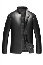J97825加厚立领绵羊皮羽绒服男士外套皮衣冬季皮P650,男装皮衣,电商B360