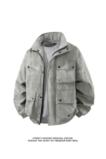 3D立体新款冬多口袋户外机能休闲棉衣外套A436-W995-P95138，男装棉衣，电商A436