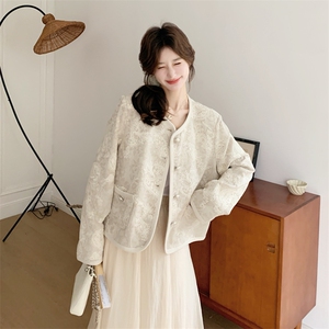 出货 棉麻绣花小香风外套   2c198-6823-P175 k278图片