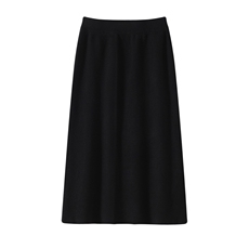 2025年秋季新款纯色针织女士半身裙时尚休闲通勤百搭，女装半身裙，暖达羊绒