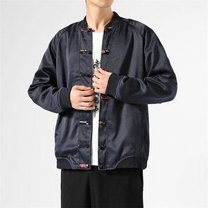 风男装汉服盘扣中青年唐装春秋宽松休闲夹克9297-P90图片
