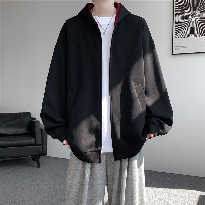 美式座山雕加绒加厚棉服男冬宽松连帽毛领棉衣外套MY18001,男装棉衣,电商B312