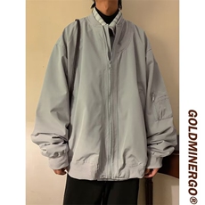 高街飞行员棒球服男潮牌ins痞帅外套炸街夹克JK08524-P58，男装夹克，星座308B-1