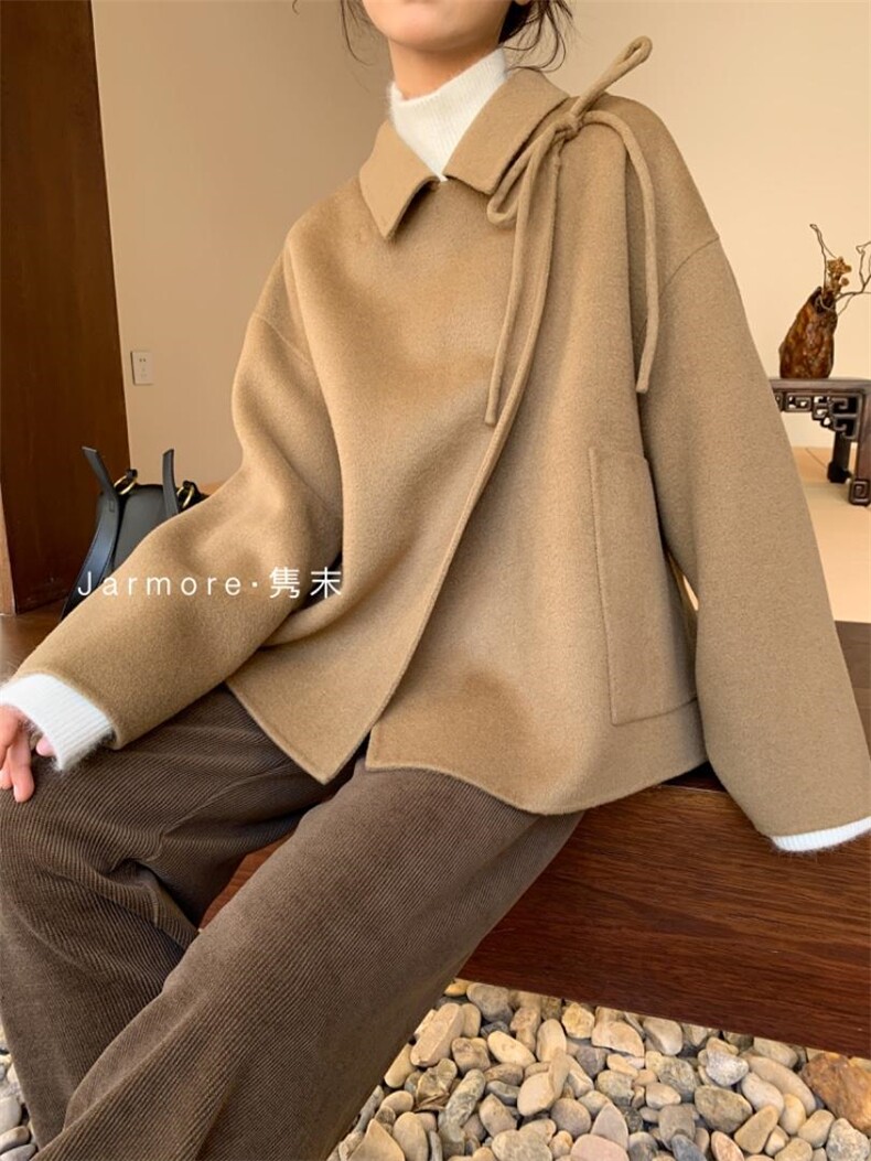 2021Jarmore隽末双面羊绒大衣冬设计师韩版显瘦大，其它，Jarmore隽末