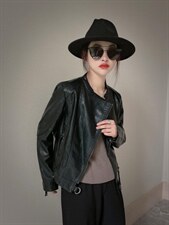 皮衣，女装皮衣，麦缇诺