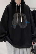连帽卫衣男大码胖子帽衫大号运动服WY2455-P35，男装卫衣，电商A040