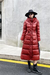 90白鸭绒，女人味收腰款，三色四码图片