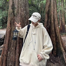 卫衣男韩版潮流连帽痞子帅气2023秋冬季新款ins宽松外套WB121-P36，男装卫衣，星座412-3