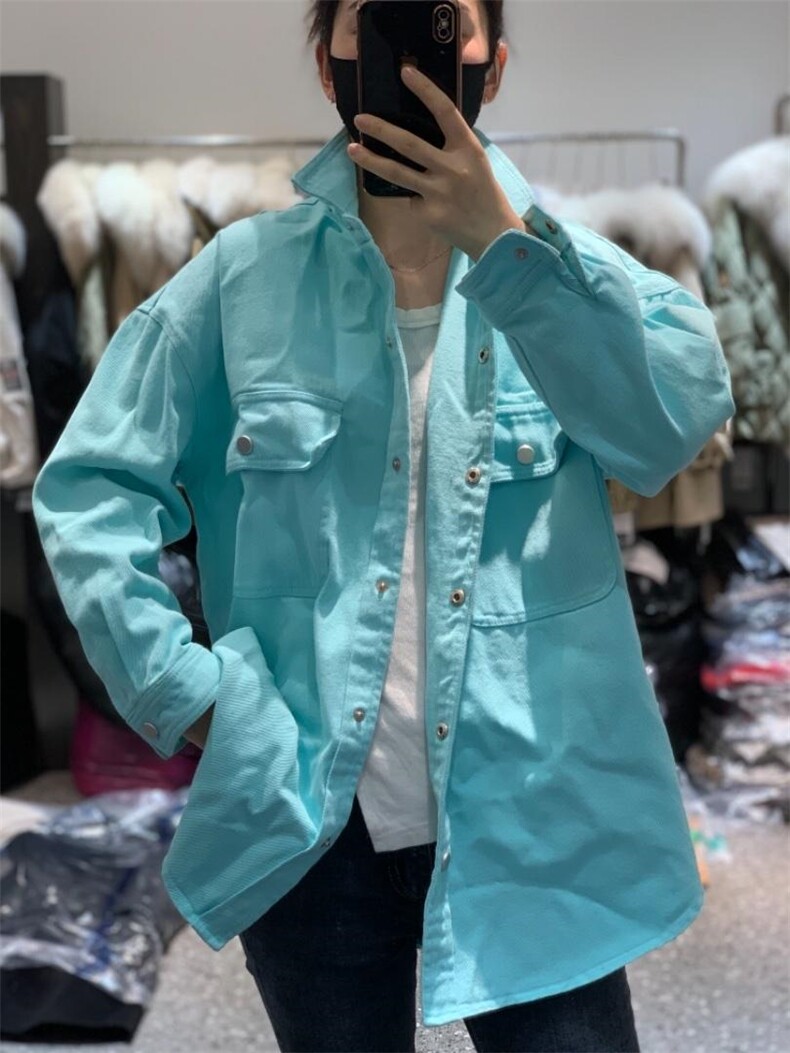 新款日系长袖网红衬衫轻熟风,女装衬衫,L·H·X