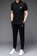 高档男装男生套装夏季潮流衣服韩版短袖T恤2023新款衣服帅气男装，男装休闲套装，电商B212（原钱塘6029）