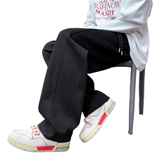 现货65华棉拼接休闲直筒长裤M-3XL特P40，男装休闲裤，电商B325