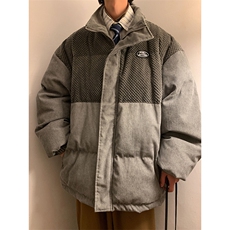 灯芯绒棉袄厚外套港风日系棉衣纯色棉服大码1016-1W62P118K158，男装棉衣，星座1016-1（原电商B408-1）