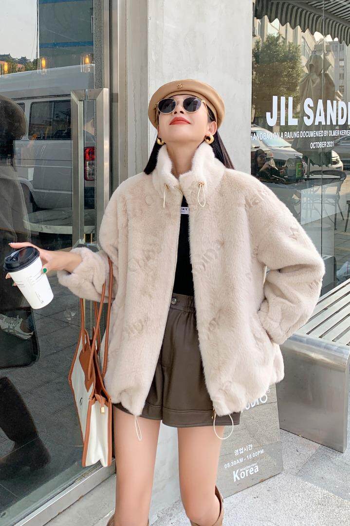 皮毛一体外套，其它，天姿秀色