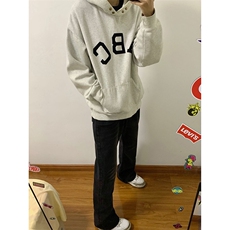 B221美式ins高街暗黑光版修身微喇牛仔裤LK23137-P55控78，男装牛仔裤，电商B221
