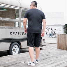 男大码网眼透气休闲运动套装5032-1_203(M-4XLP305XL-9XLP40)，男装套装，星座1516-1