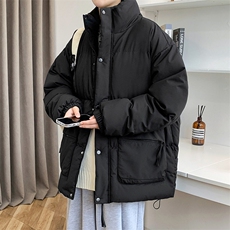 冬上新加棉加厚棉服港风休闲立领棉衣外套男女8349-P115控价158，男装棉衣，电商A441-1