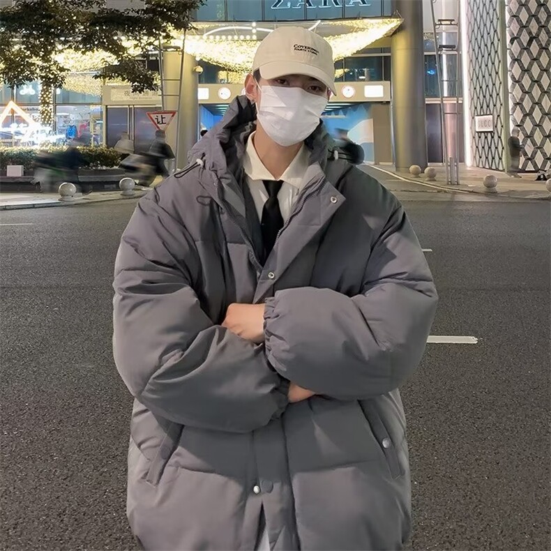 新款棉衣男冬季棉袄外套韩版潮流面包服  SMY01 P80图片