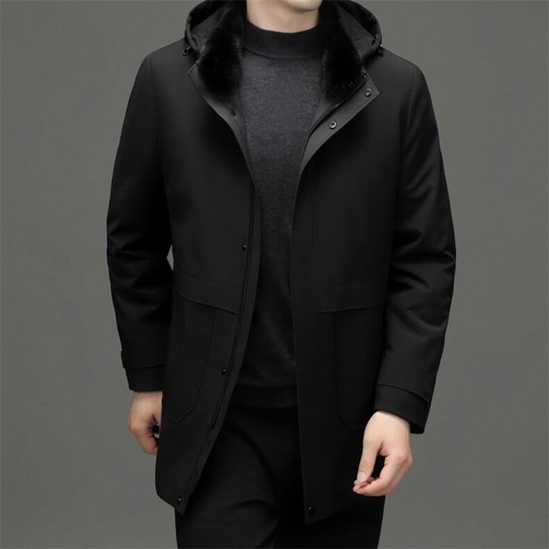 BW68260钱塘2020-2中年男士冬季厚款新款商务休闲简约羽绒服P670,男装羽绒服,钱塘207-2