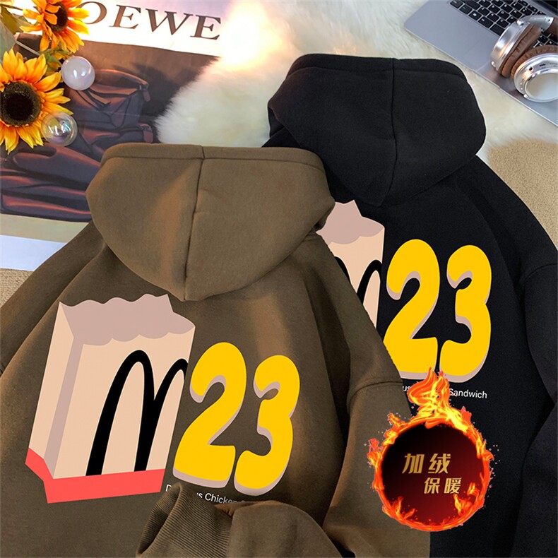 500克重磅秋冬美式加绒加厚卫衣外套DL276常规特P35加绒P40,男装卫衣,电商A486