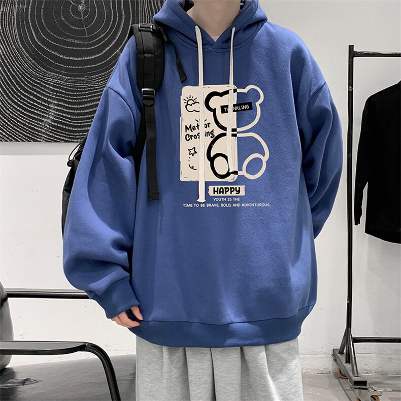 连帽卫衣男大码运动服帽衫外套WY2352-P35,男装卫衣,电商A040